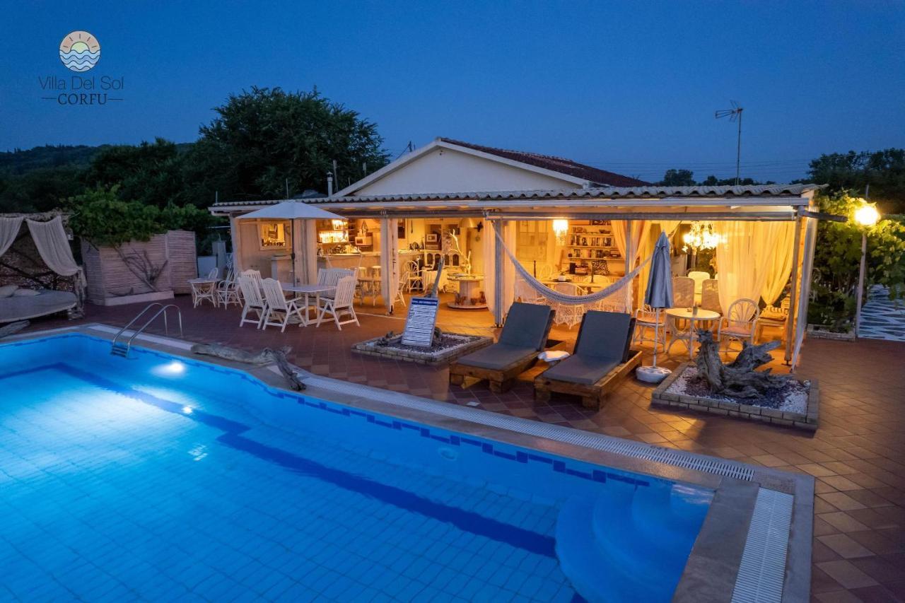 Villa Del Sol Corfu Sidárion Dış mekan fotoğraf