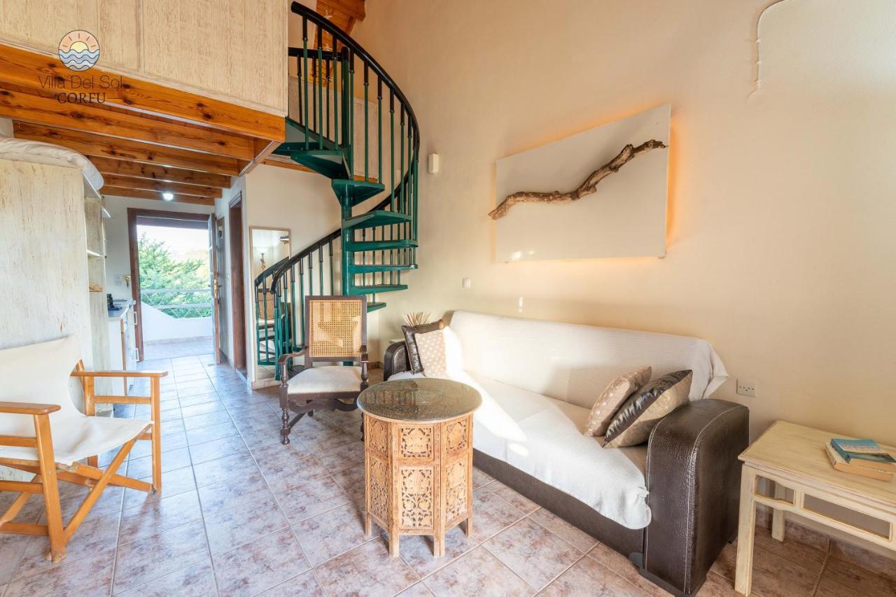 Villa Del Sol Corfu Sidárion Dış mekan fotoğraf