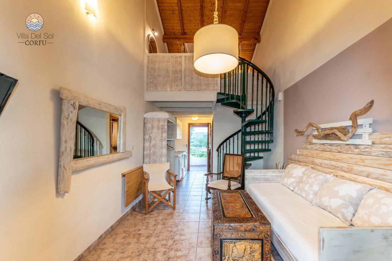 Villa Del Sol Corfu Sidárion Dış mekan fotoğraf