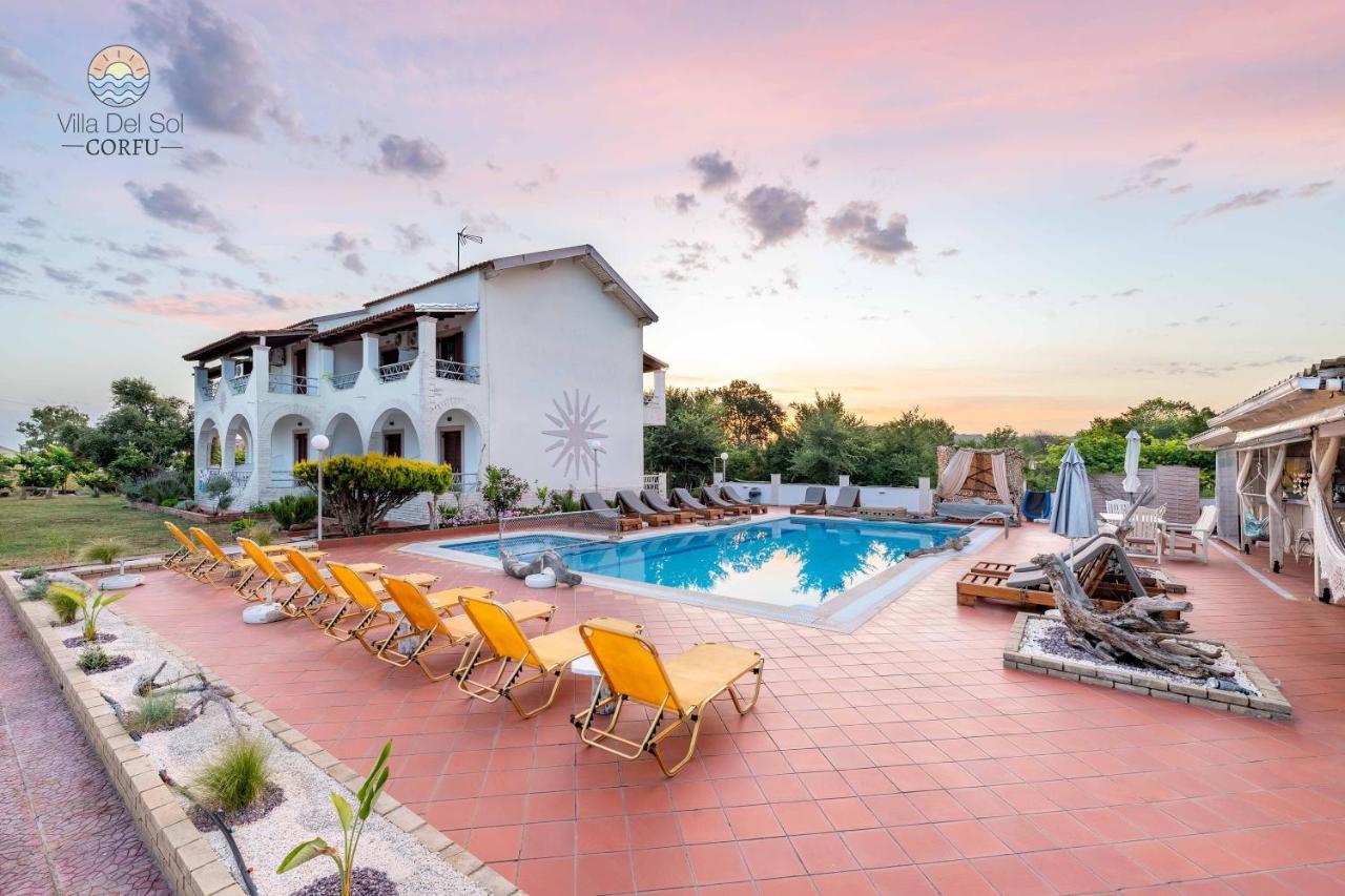 Villa Del Sol Corfu Sidárion Dış mekan fotoğraf